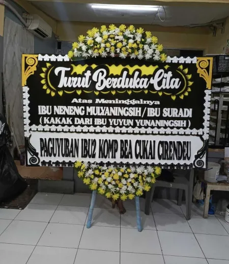 Papan Bunga Duka Pondok Kacang Timur